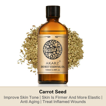 Carrot Seed Essential Oil AKARZ Natural And Pure (30ML 100ML )